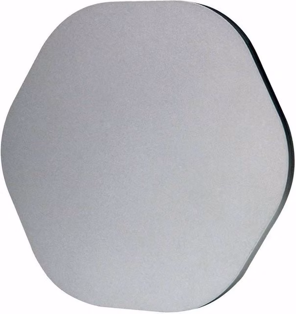 Netlighting Fusion Hexagonal LED Wall Light, Silver, 12W, 3000K, 1080lm, 19.2 cm