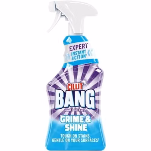 Cillit Bang Professional Grime and Shine Spray, 750ml, Blue