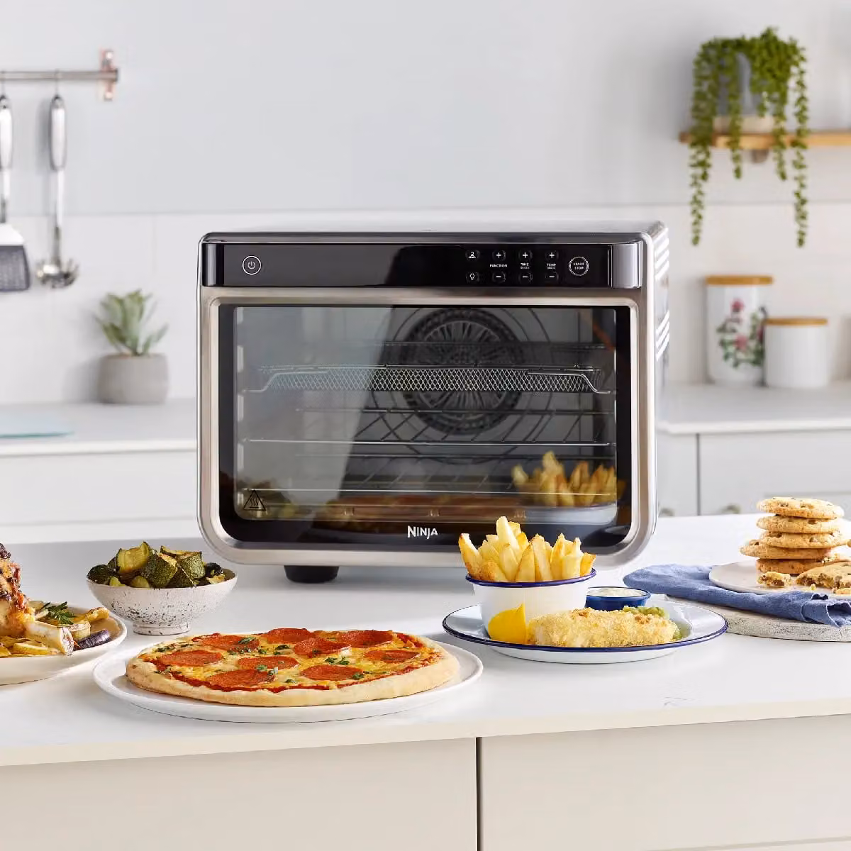 Ninja Foodi 10-in-1 Multifunction Air Fryer Oven DT200UK, Silver – 3
