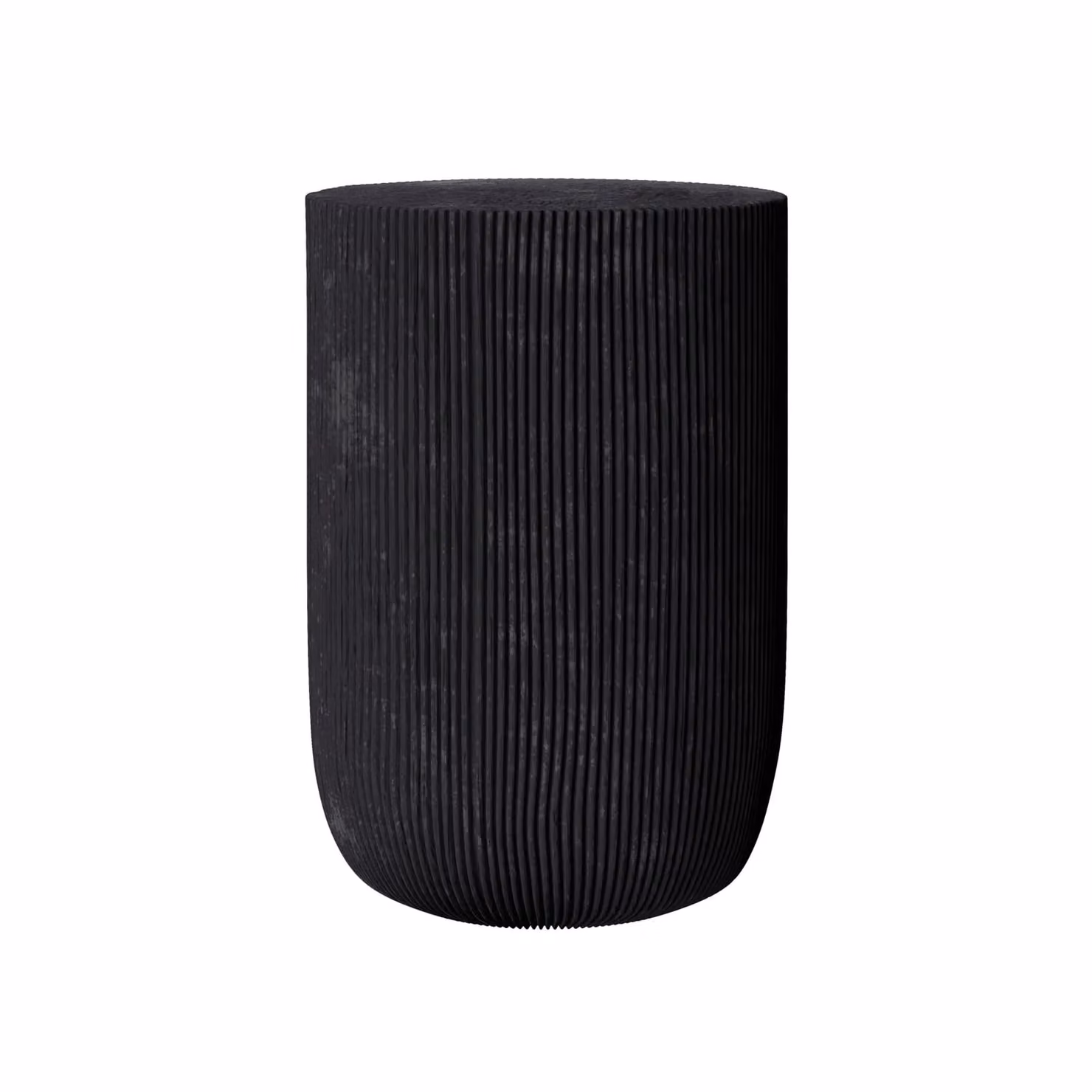 Dome Deco Art Deco Side Table in Black