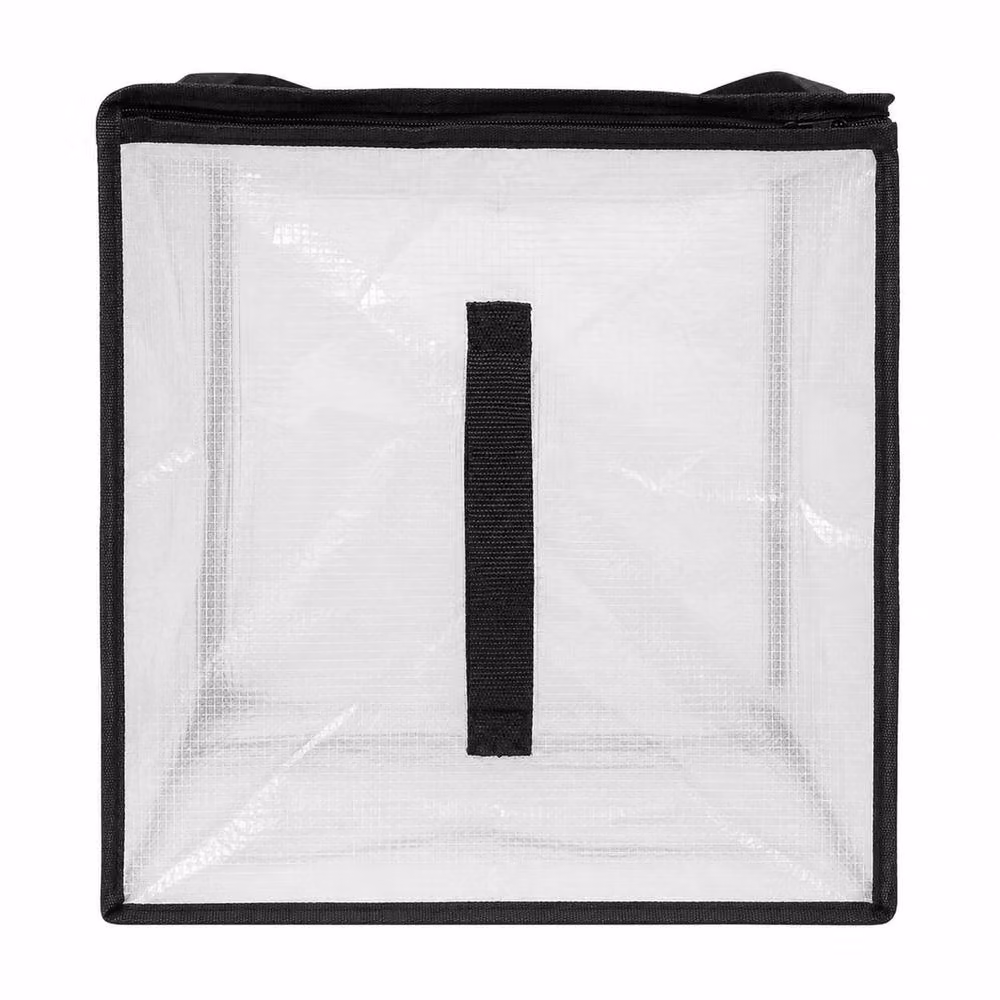 Harbour Housewares Large Heavy Duty Moving Bags, 90L, Pack of 6, Transparent – 6