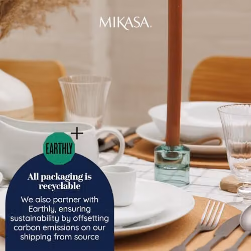 Mikasa Set of 4 Pebble-Shaped Cork Placemats, Beige, W: 38 cm, D: 30 cm – 5
