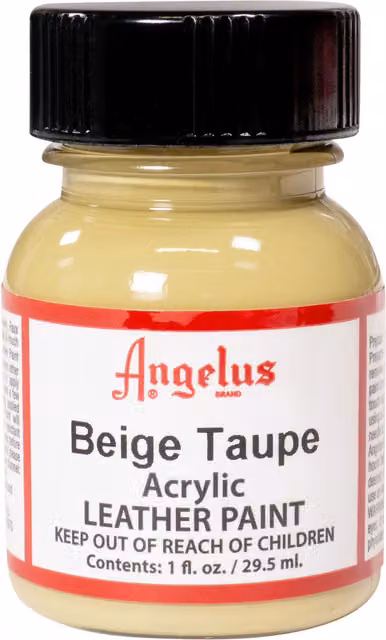 Angelus Acrylic Leather Paint in Beige Taupe, 29.57 ml