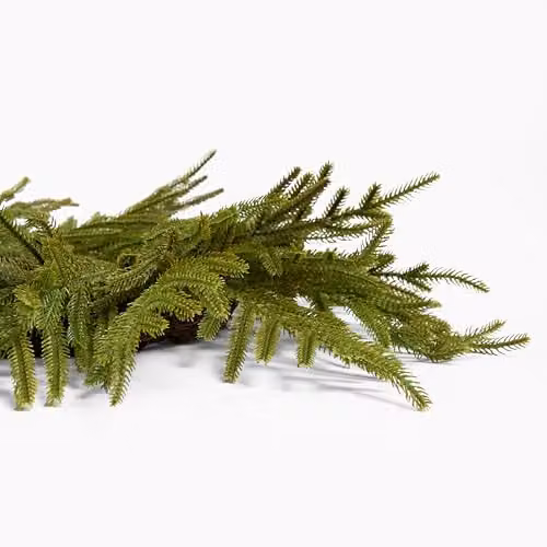 OHS Green Artificial Fir Wreath, Diameter: 40 cm – 4