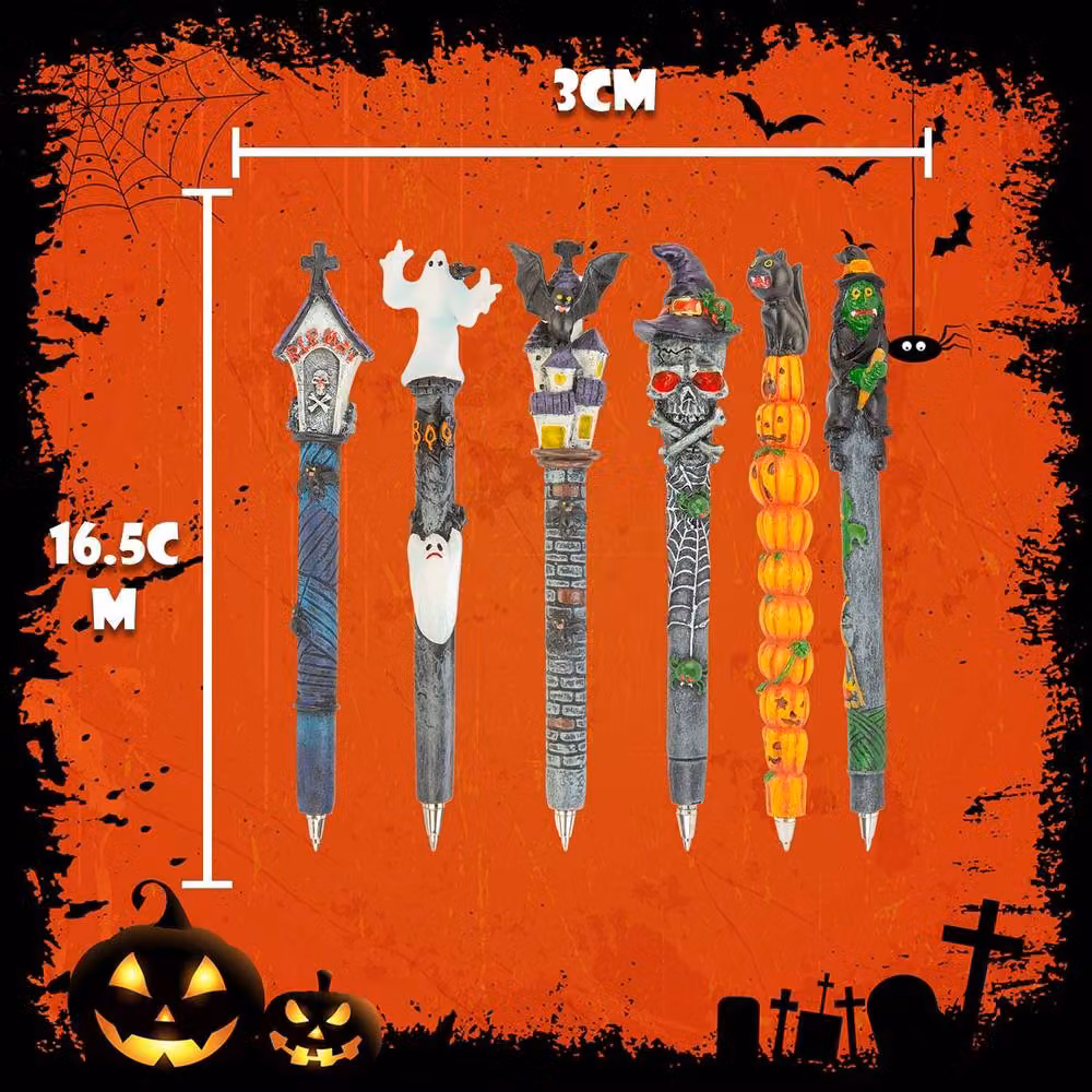 VFM e-Store Halloween Spooky Pens, 6 Pack, Multicolour – 2