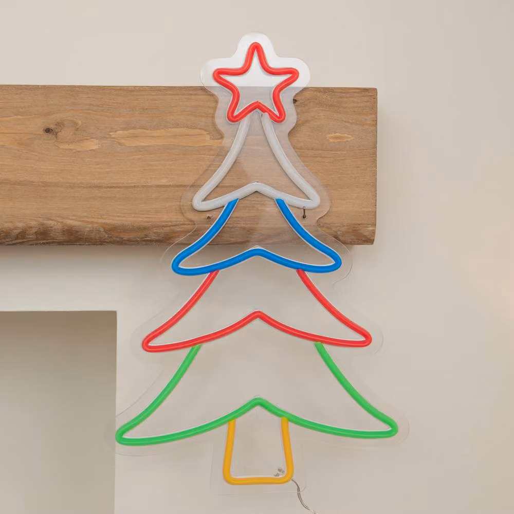 Samuel Alexander 43cm Neon Flex Multi-Coloured LED Christmas Tree Light – 2