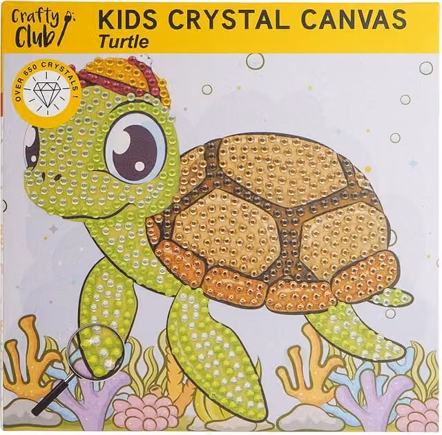 Crafty Club Kids Crystal Canvas in Multicolour