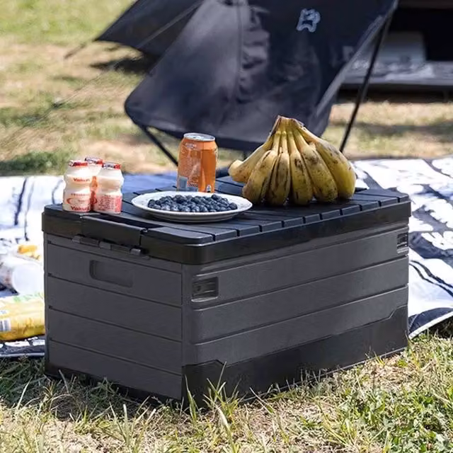 SPETLEK 60L Collapsible Outdoor Folding Box in Grey – 1