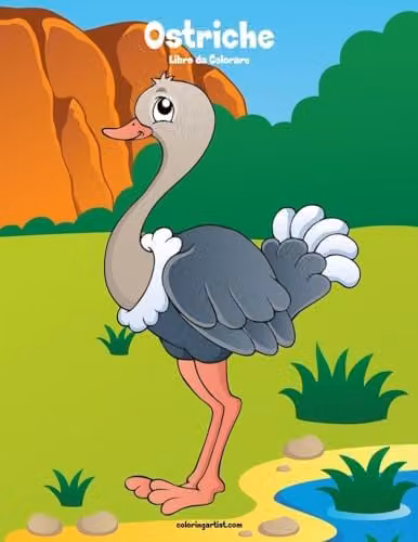 Ostriche Libro da Colorare 1: Volume 1 Colouring Book for Children by Createspace, Multicolour