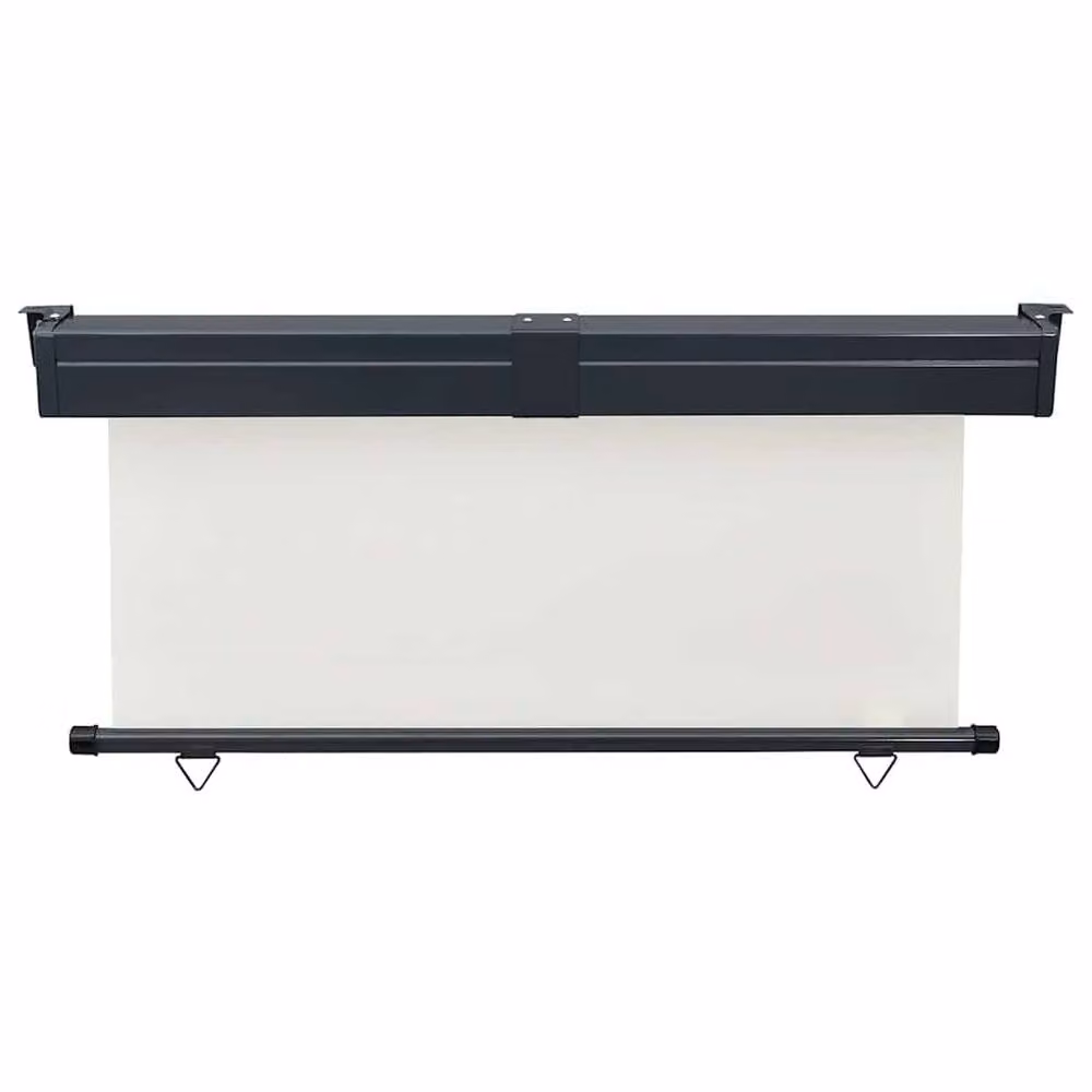 Berkfield Home Stylish Balcony Side Awning in Beige, W: 160 cm, H: 250 cm – 2