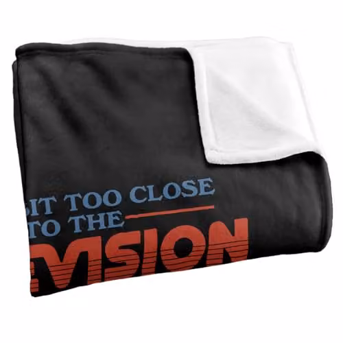 Steven Rhodes Dont Sit Too Close Super Soft Fleece Throw Blanket, Multicolour, W: 91 cm, D: 147 cm – 7