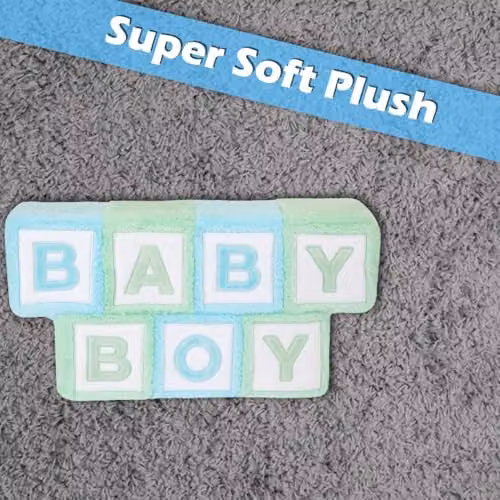 VFM e-Store Blue Plush Wall Decoration for Kids, W/H: 33 x 42 cm – 2