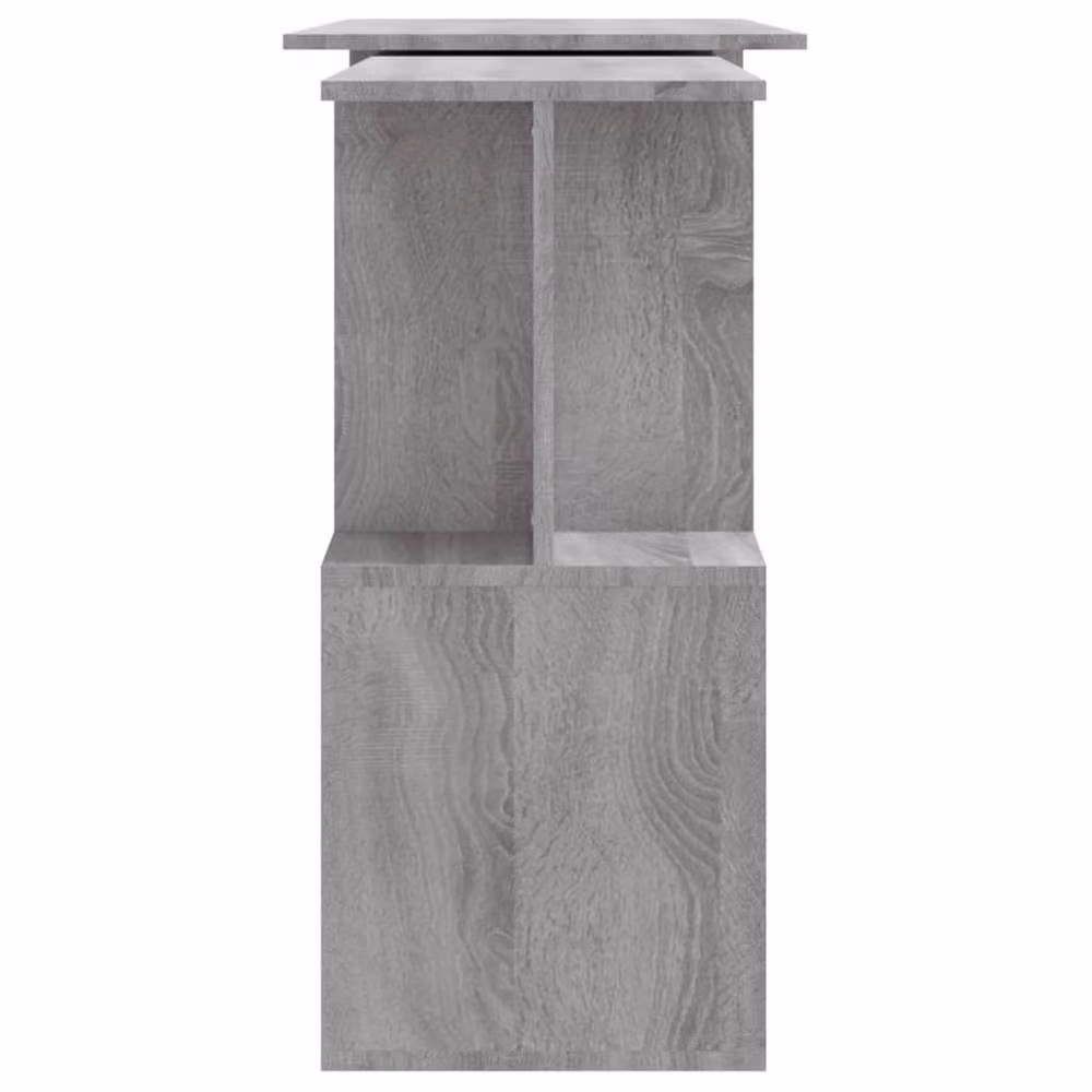 Berkfield Home Modern Corner Desk in Grey Sonoma, W/D/H: 200 x 50 x 76 cm – 3