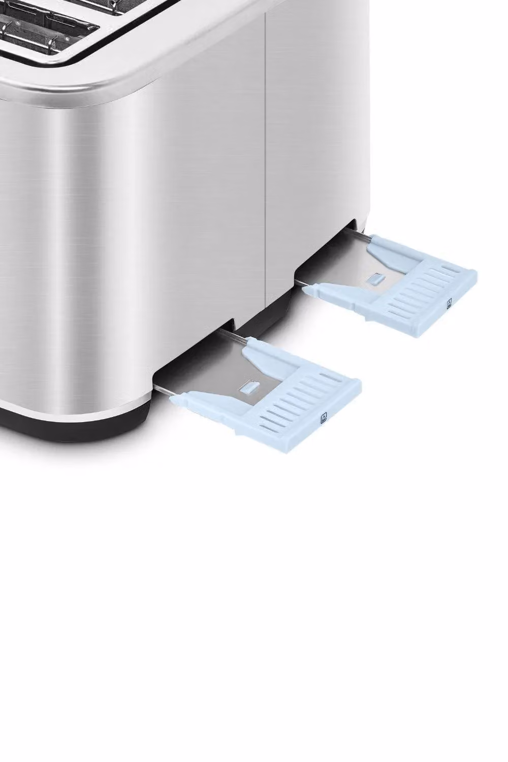 Morphy Richards Motive 4 Slice Toaster in Silver with 1600W Power and Cable Storage – 3