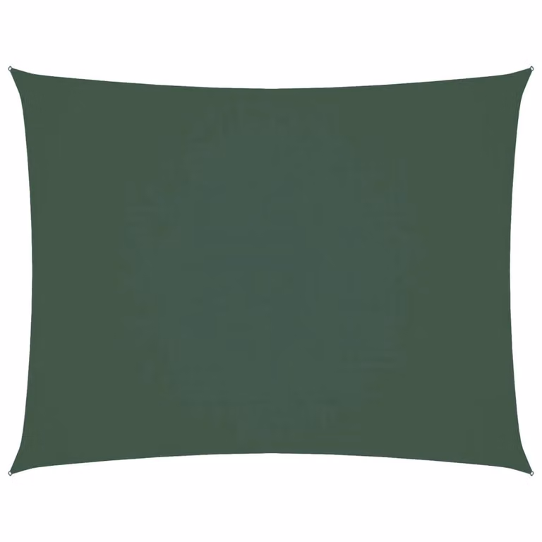 Berkfield Home Rectangular Oxford Fabric Sunshade Sail in Dark Green, W: 3 m, D: 2 m