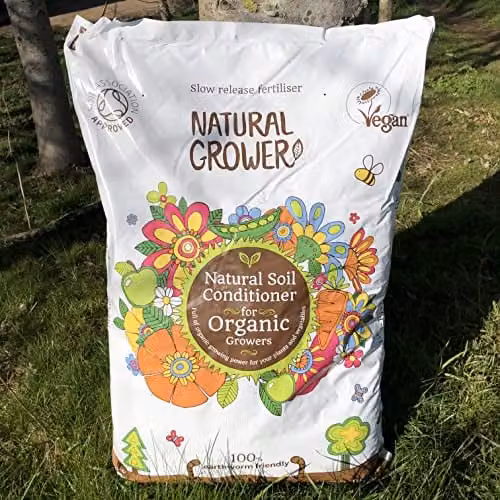 Natural Grower Organic Plant Feed and Soil Improver, 50 l
