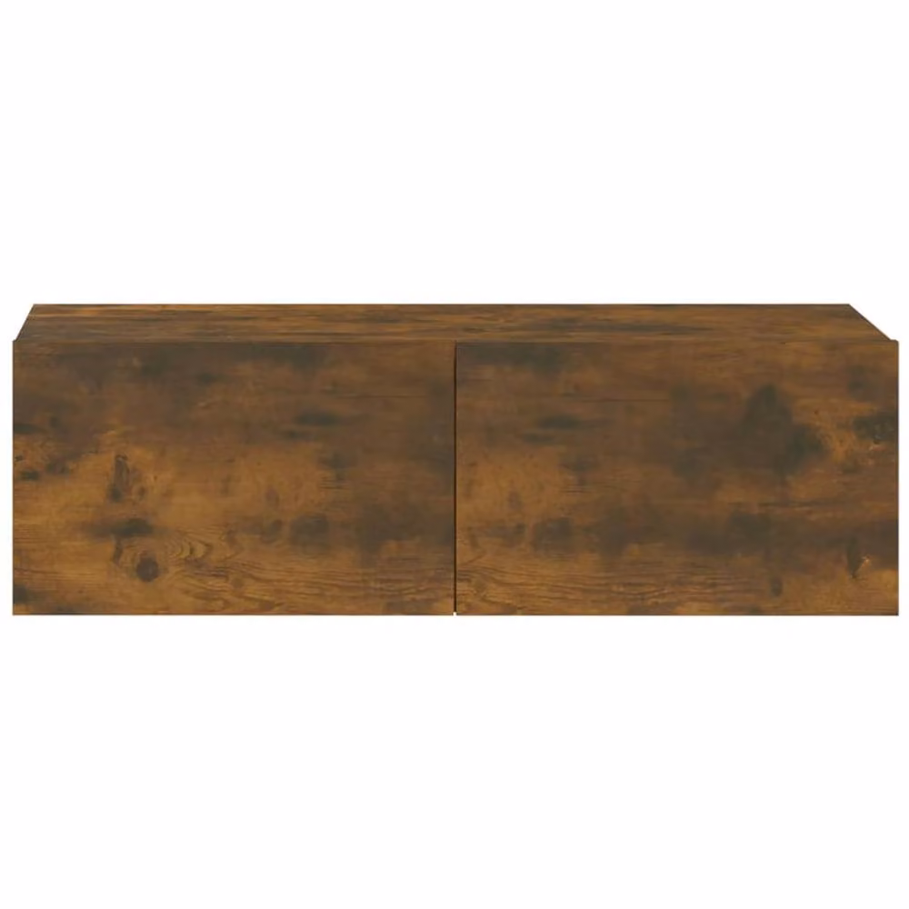 Berkfield Home 4 Piece Smoked Oak TV Cabinet Set in Brown – 4