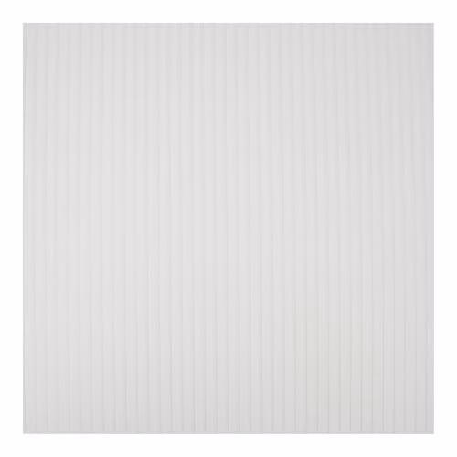 Superfresco White Paintable Ribbed Textured Paper Wallpaper, W: 52 cm x L: 1000 cm