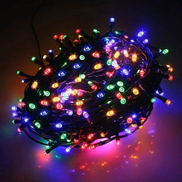 SPETLEK Multicolour Christmas Fairy Light String with 200 LED