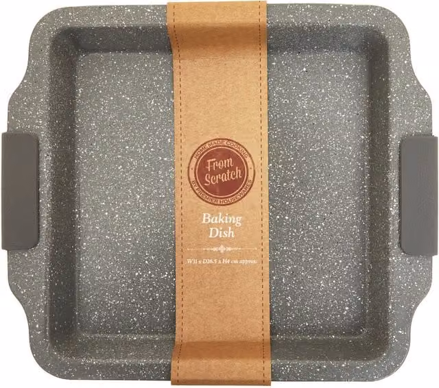 Orsina Non-Stick Square Roasting Tin, Grey