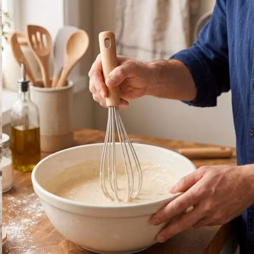 Premier Housewares Silicone Head Whisk in Grey – 3
