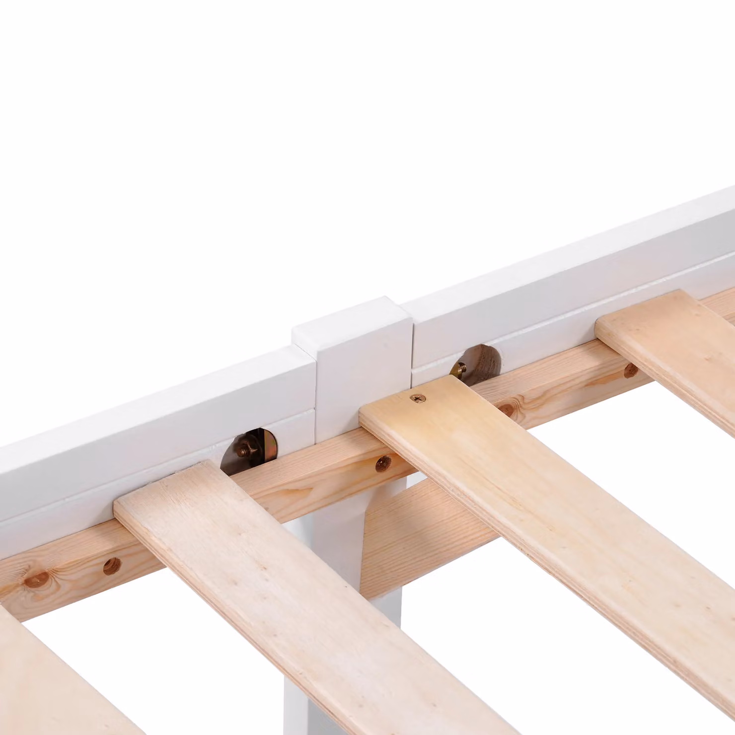 AKA White Solid Pine Single Storage Bed with Drawers, W/D/H: 90 x 190 x 196 cm – 2