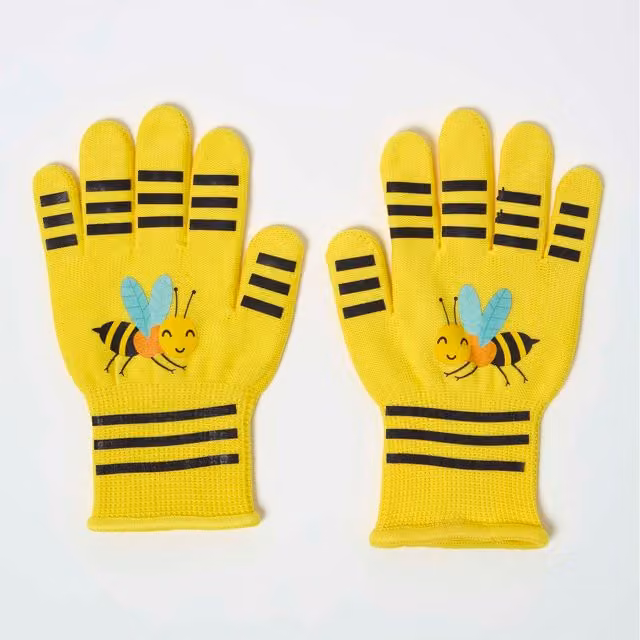 Homescapes Children's Gardening Gloves in Yellow