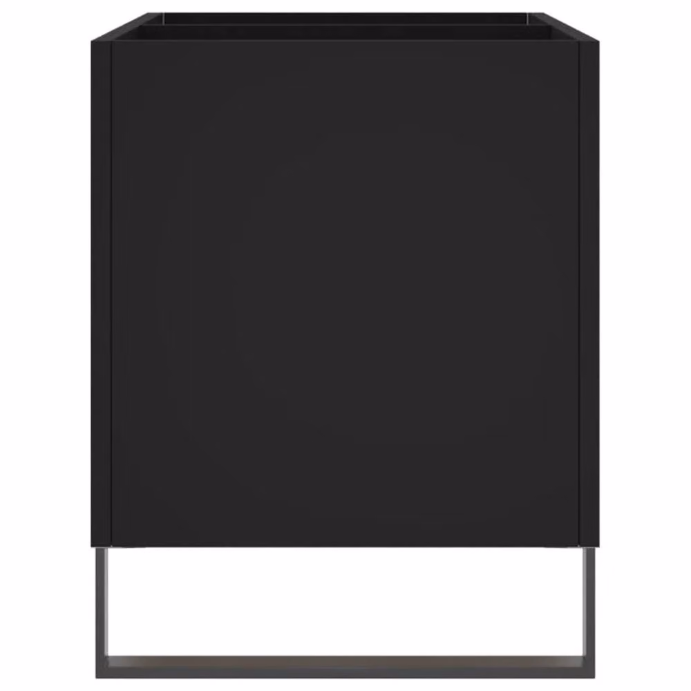 Berkfield Home Industrial Record Cabinet in Black, W: 74.5 cm, D: 38 cm, H: 48 cm – 3