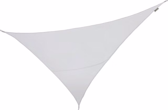 Kookaburra Water Resistant Right Angle Triangle Sun Shade Sail, Polar White, W: 6 m, D: 4.2 m