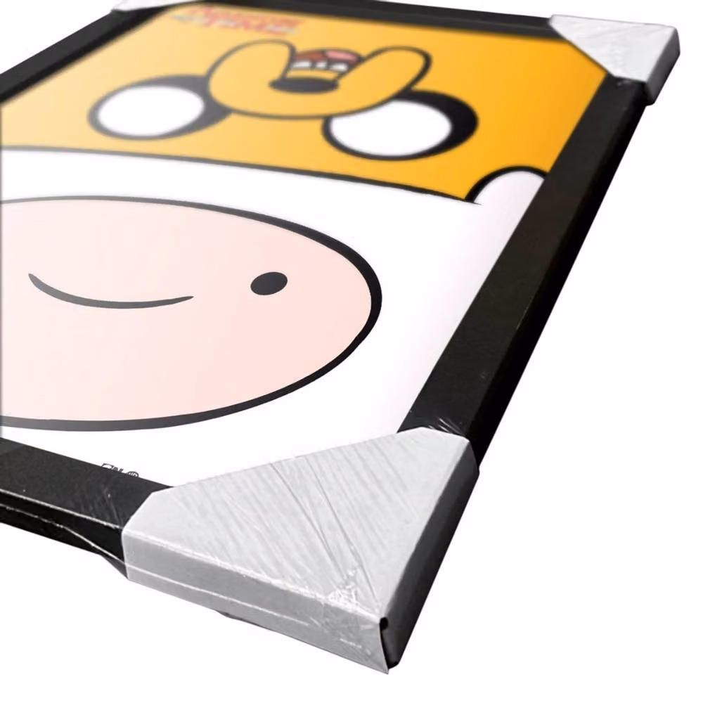 Adventure Time Finn and Jake Framed Paper Poster in Yellow – 3