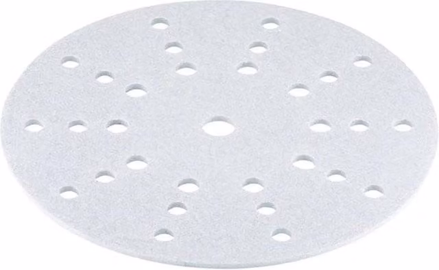 Flex Power Tools Non-Orbital Sandpaper Discs, P80, 225mm, 12 Pack, White