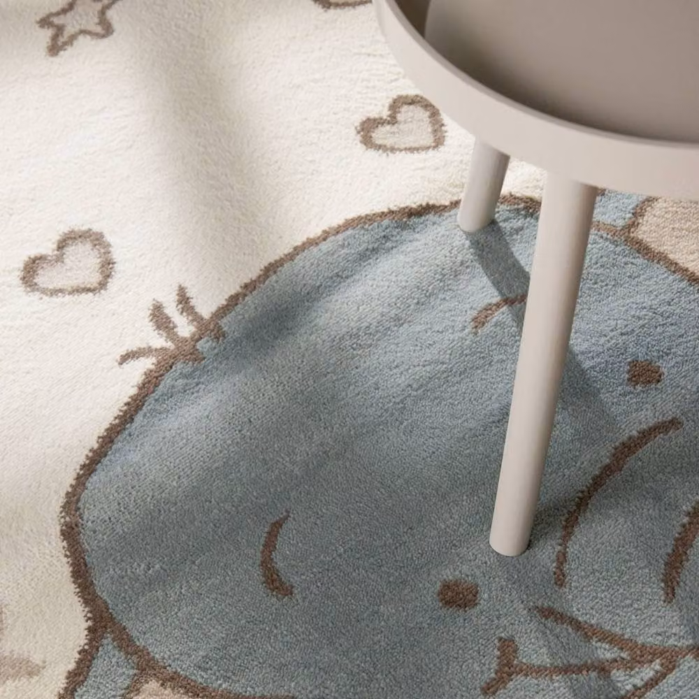 THE RUGS Adventures Kids Little Ellie Rug, Cream and Multicolour, W: 120 cm, D: 170 cm – 4