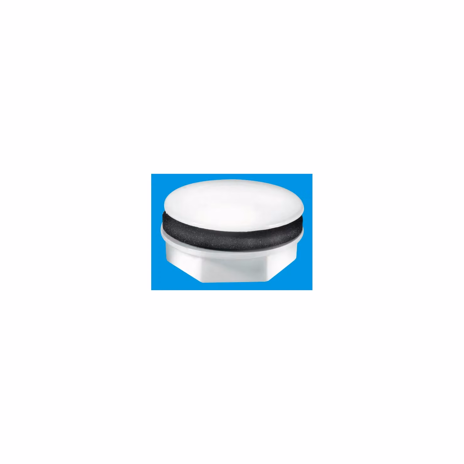 McAlpine White Plastic Tap Hole Stopper TAPSTOP-WH 17mm – 2