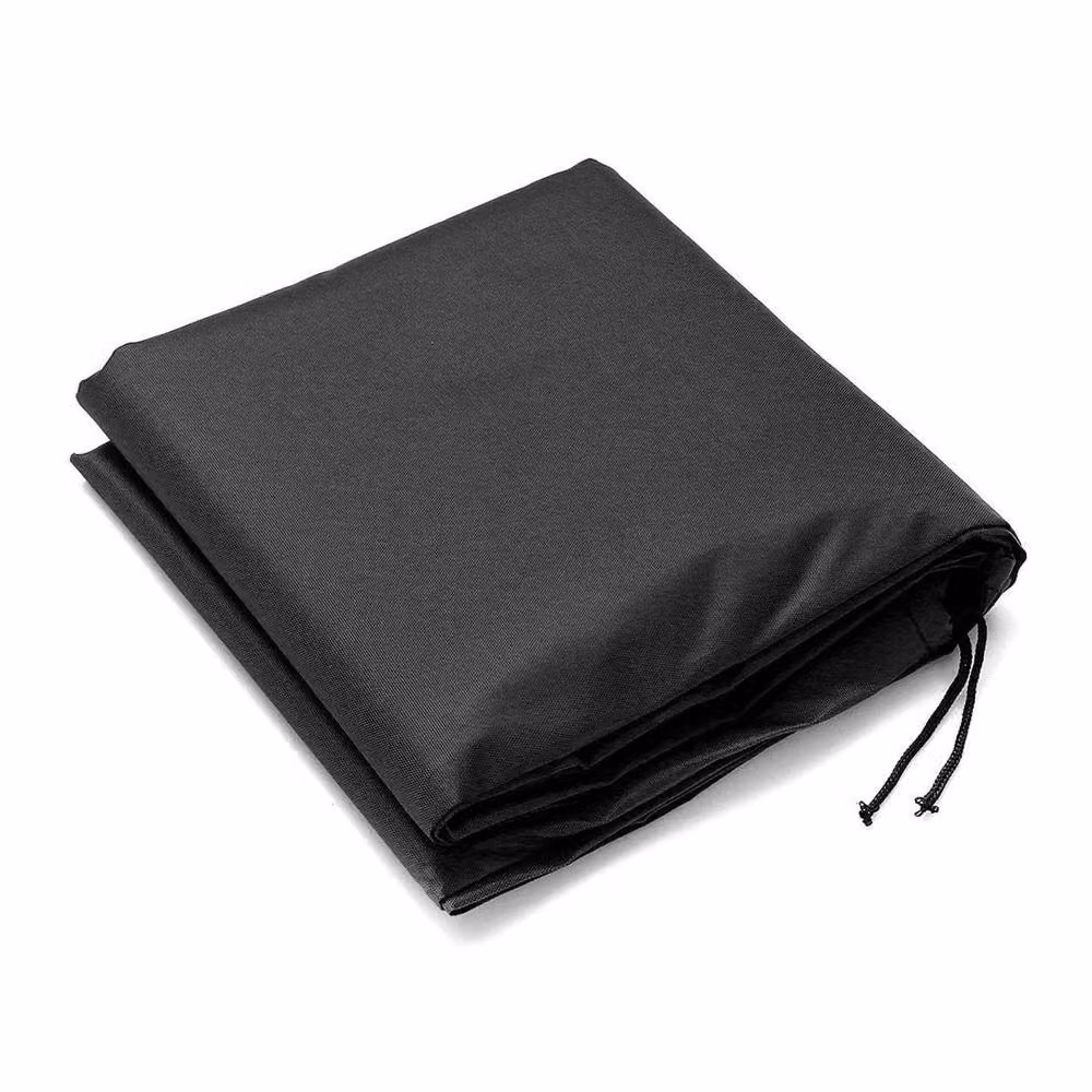 FLAVORA Waterproof UV Resistant Garden Bench Cover in Black, W/D/H: 190 x 66 x 89 cm – 2