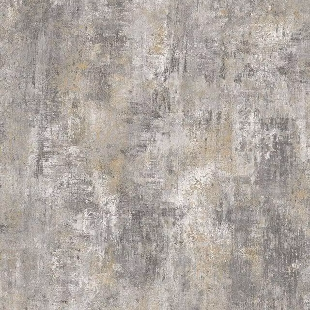 Muriva Abstract Industrial Textured Wallpaper in Grey and Beige