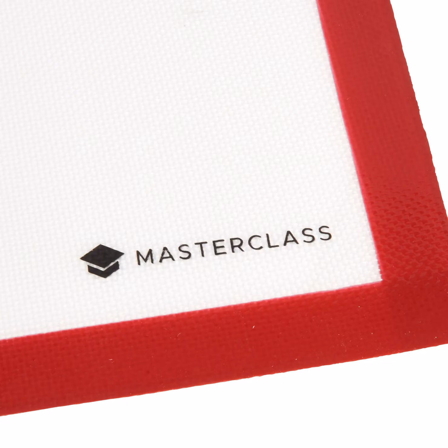 MasterClass Non-Stick Silicone Baking Mat in Red and White, W: 40 cm, D: 30 cm – 8