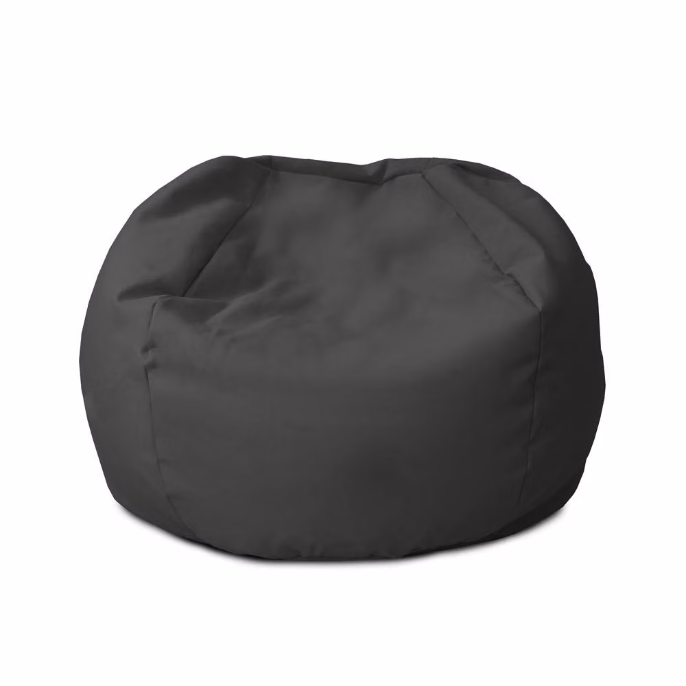 rucomfy Classic Small Kids Beanbag in Grey, Water Resistant Nylon for Indoor or Outdoor Use – 2