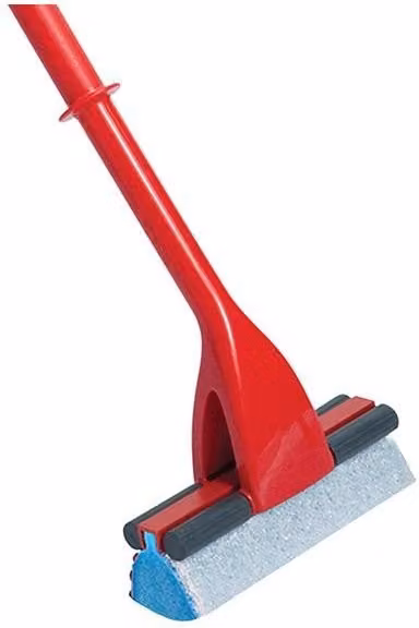 Vileda Magic Mop with Wringer in White, Red and Multicolour Microfibre