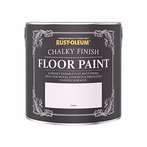 Rust-Oleum Scratch Proof Floor Paint in Matt White, 2.5 l – 4
