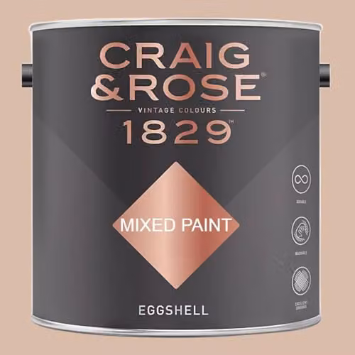 Craig & Rose 1829 Paint Stop Eggshell Fresh Plaster White 2.5 l