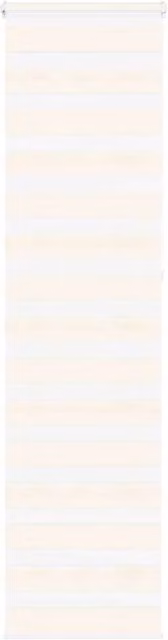 Berkfield Home Zebra Blind in Marble Beige, Polyester Fabric, W: 60 cm, H: 230 cm