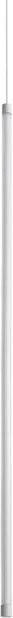 Netlighting Tubix Slim LED Pendant Ceiling Light in White, 1600lm, 3000K Warm White