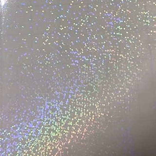 Syntego A4 Sparkle Holographic Vinyl Stickers in Multicolour and White