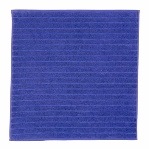 Christy Prism Luxury Turkish Cotton Bath Mat, Blue, W/D: 60 x 60 cm – 3
