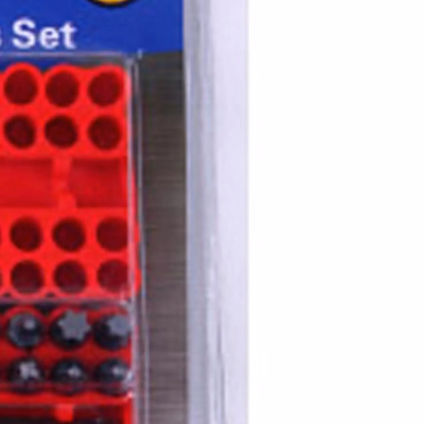 SupaTool Screwdriver Bit Set, 33 Piece, Red – 2