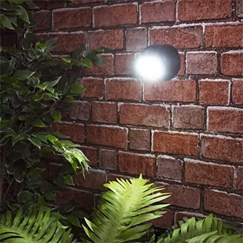 St Helens Home & Garden Modern Black LED Motion Sensor Light