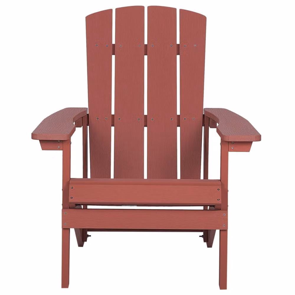 Wyld and Coco Red Modern Garden Chair with Armrests – 2