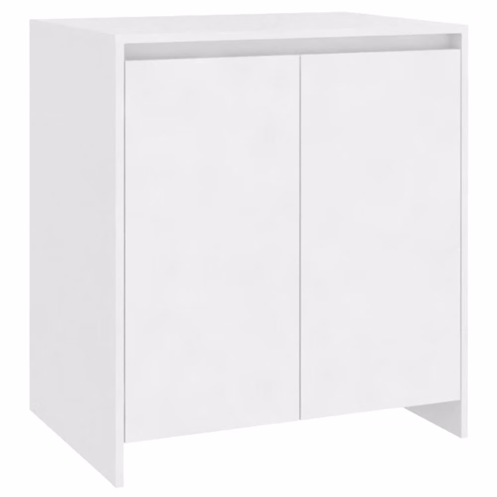 Berkfield Home White Modern Sideboard in Matt MDF, W/D/H: 70 x 41 x 75 cm – 2