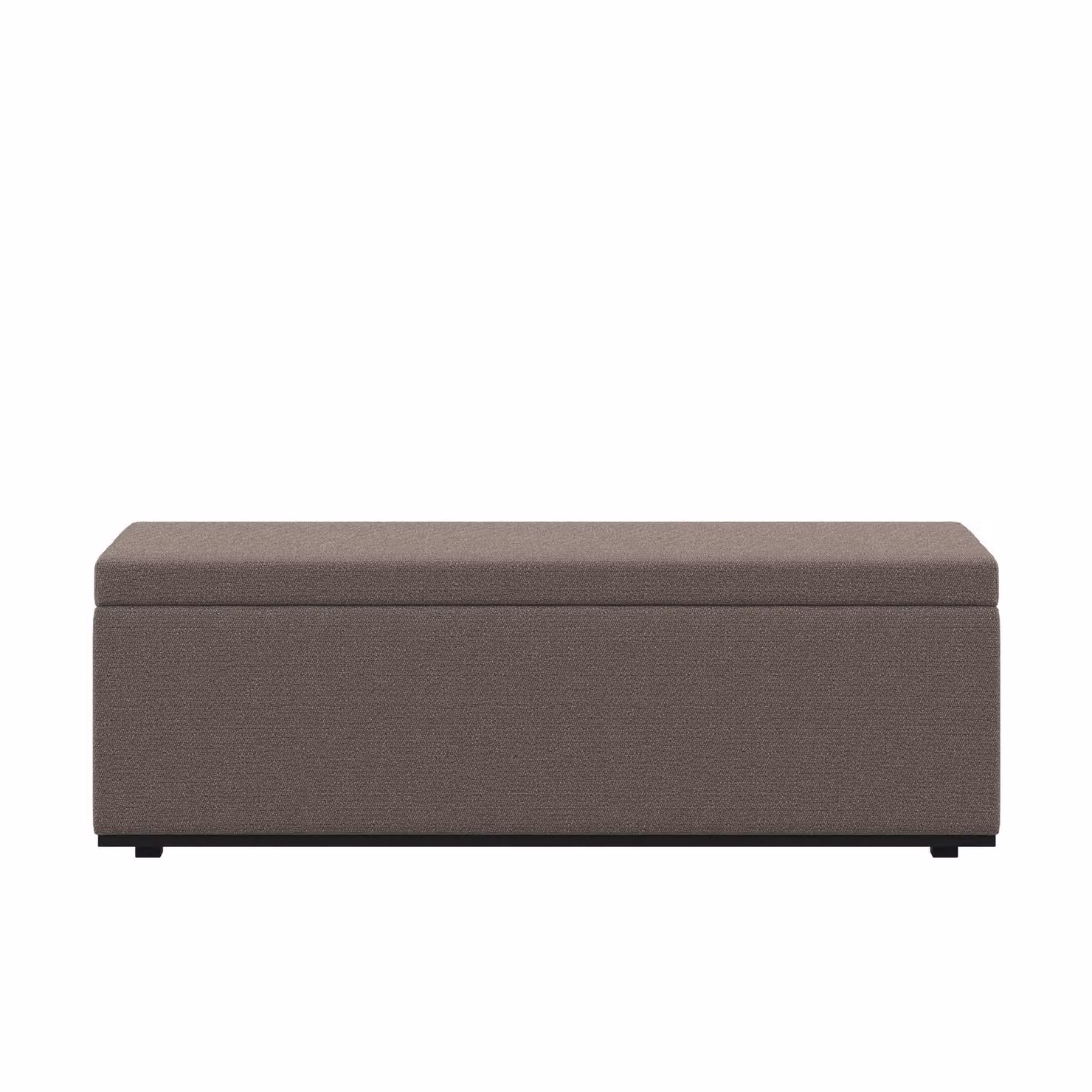Dôme Deco PORTO Upholstered Bench in Brown