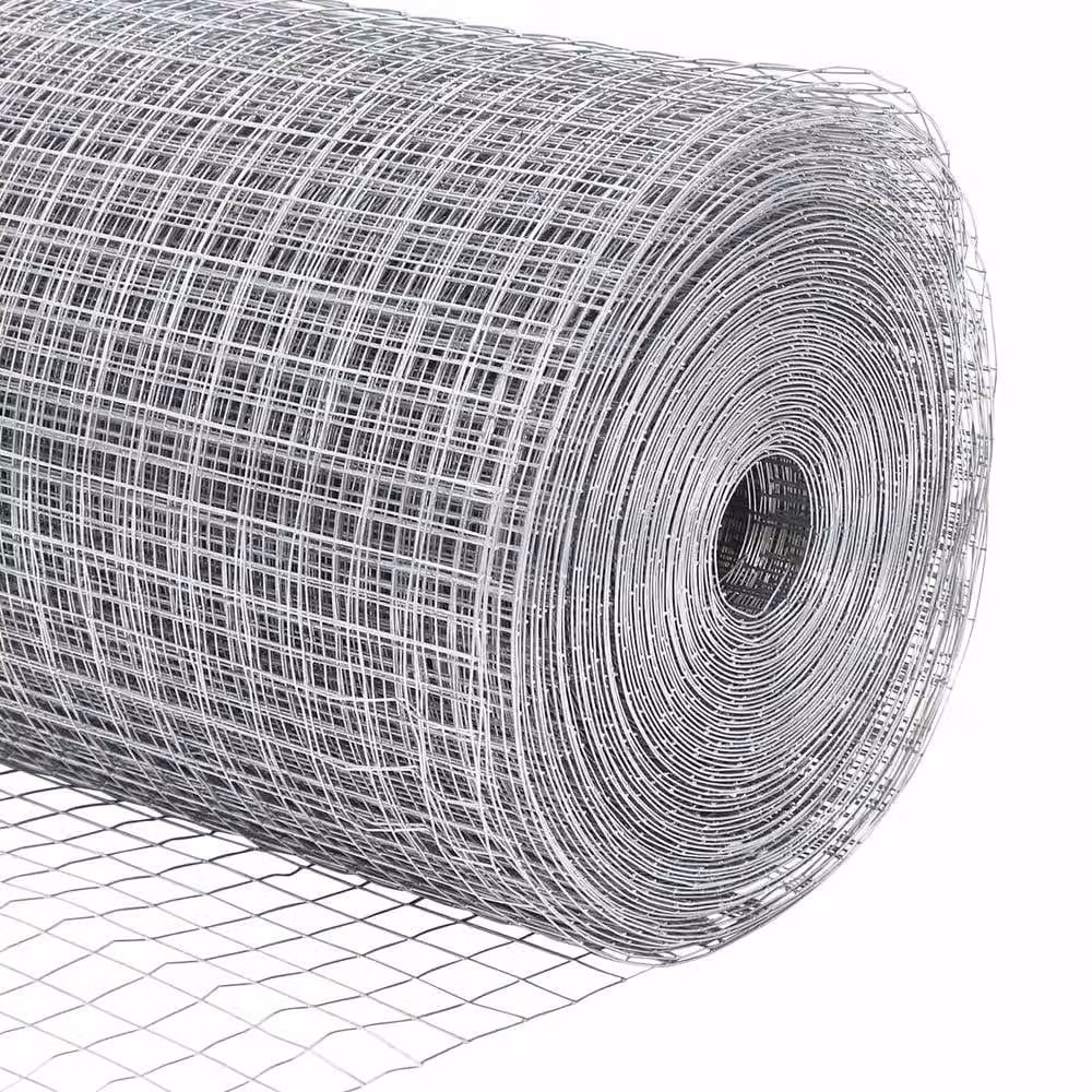 Berkfield Home Modern Welded Wire Fence, Galvanised Steel, Silver, H: 160 cm x W: 25 m – 3